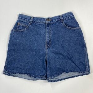 Vintage Gitano High Waisted Denim Shorts Size 14
